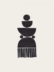 Abstract Geometric Totem