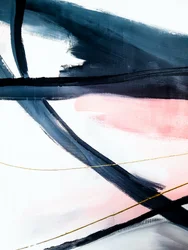 Abstract Gold Lines Flow