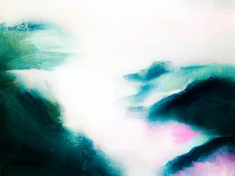Abstract Misty Glow