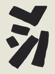 Black Abstract Strokes