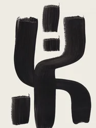 Bold Black Strokes