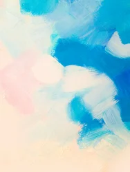 Calm Blue Brushstrokes