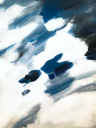 Cool Blue Abstraction