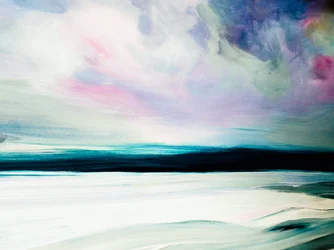 Dreamy Pastel Seascape