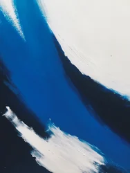 Dynamic Blue Abstract