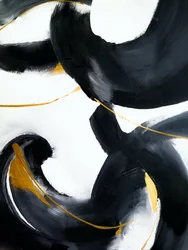 Dynamic Gold Strokes