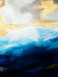 Golden Sea Horizon