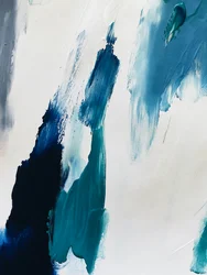 Ocean Blue Abstract