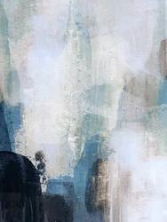 Serene Blue Layers