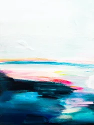 Vibrant Ocean Abstract