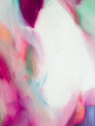 Vibrant Pink Abstract