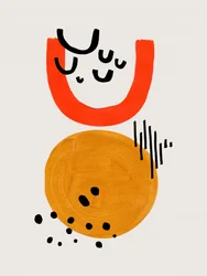 Warm Abstract Shapes