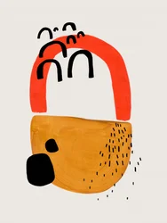 Warm Abstract Shapes