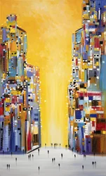Abstract City Street