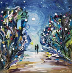 Moonlit Couple