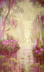 Ethereal Waterfall Pond