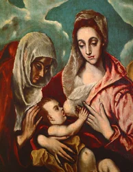 The Virgin and Child, Saint Anne