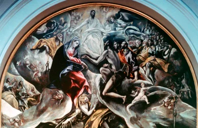 The Burial of Count Orgaz (detail)