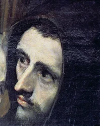 The Burial of Count Orgaz (detail of a franciscan monk)