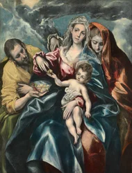 The Holy Family with Mary Magdalen, c. 1590-1595