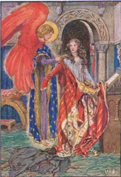 Elizabeth prayed to God to clothe her, from 