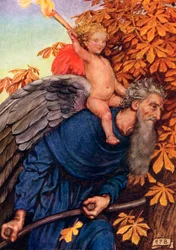 Illustration for the poem Man