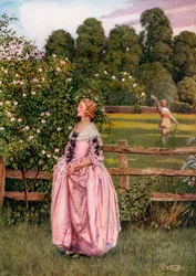 Illustration for the poem The Manly Heart by Wither, from the book 