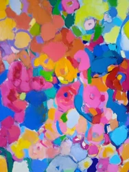 Vibrant Abstract Flowers