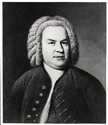 Portrait of Johann Sebastian Bach, German Composer