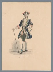 French Costume, 18th Century (under Louis XV)