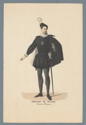 Chevalier De Malthe, German Costume