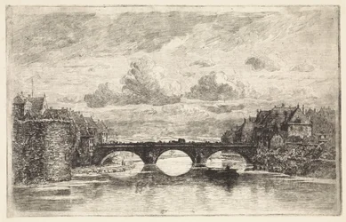 Bridge over the Fulda in Kassel