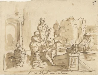 Allegory with Musicians in a Garden