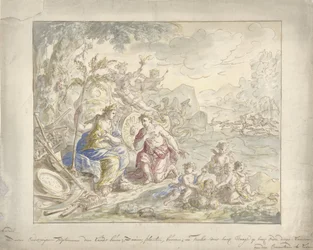 Design for a Room Painting with Allegory of the Earth