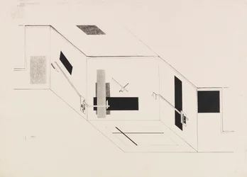 The Proun Room. Sheet 5 of the I Kestner Portfolio