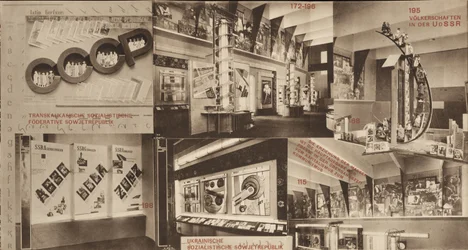 USSR. Catalogue of the Soviet pavilion at the International Press Exhibition, Cologne, 1928