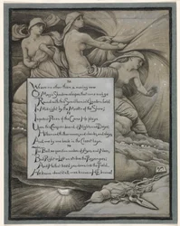 Illustration for Rubáiyát of Omar Khayyám: The Fates Gathering in the Stars