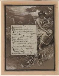 Illustration for Rubáiyát of Omar Khayyám: The River-Lip