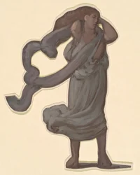Study for Greek Girls Bathing, c. 1872