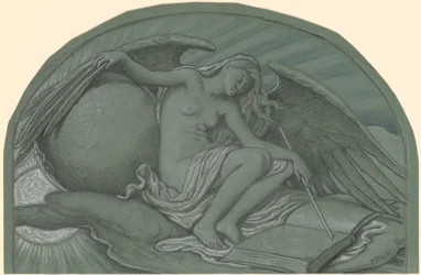 Study for The Eclipse of the Sun by the Moon