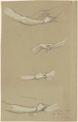 Study for The Fates Gathering in the Stars