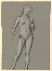 Study of Female Nude