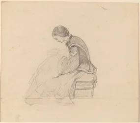 Study of a Girl Reading