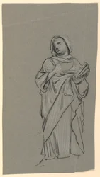 Study of a Costumed Figure