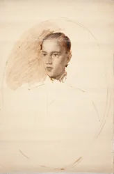 Portrait Sketch. Presumably the Artist