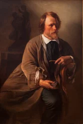 The Sculptor Jens Adolf Jerichau, the Artist
