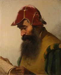 Benvenuto Cellini Reading His Manuscript