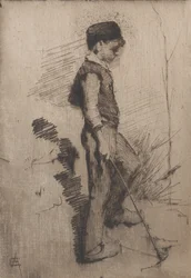 Boy with a Stick