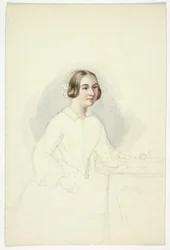 Young Woman at Writing Desk