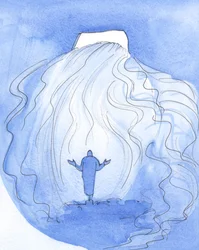 A soul may greet Christ, in Holy Communion, by saying: "Cast your light within, and enter (with your outpouring of grace)"